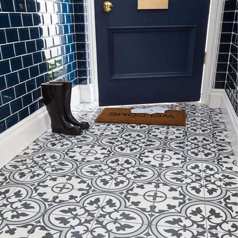 Bourton Marine - Statement Ceramic Tile - Studio Tiles